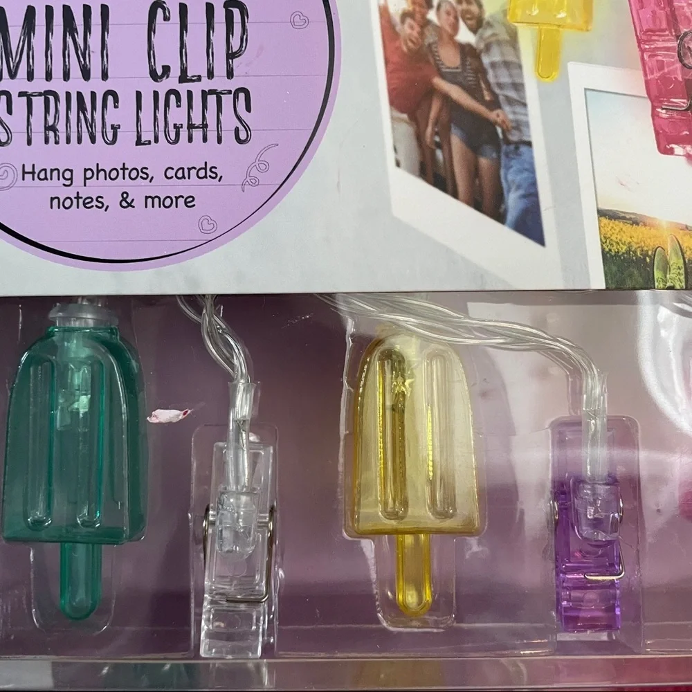 2 NWT sets of popsicle LED string lights indoor outdoor